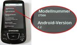 Android 2.2 auf I7500 Galaxy